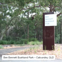 Ben Bennett Bushland Park, Queensland