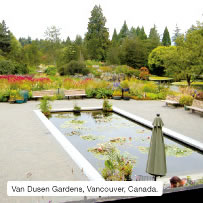 Van Dusen Gardens, Vancouver, Canada.